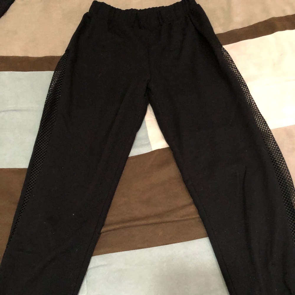 Papaya suet pants